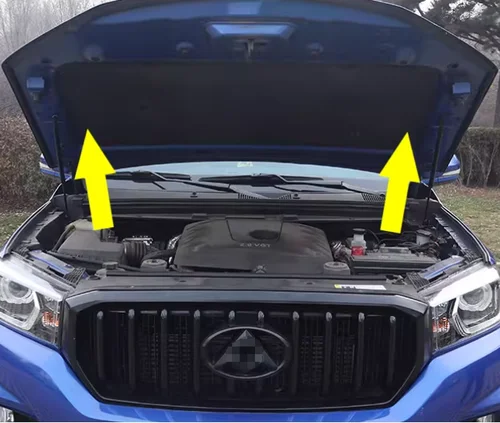 Imagen 2 del producto Amortiguadores de Gas para Maxus T60 para LDV T70 T60 2016-presente capó delantero soporte de elevación amortiguador amortiguador varillas de apoyo