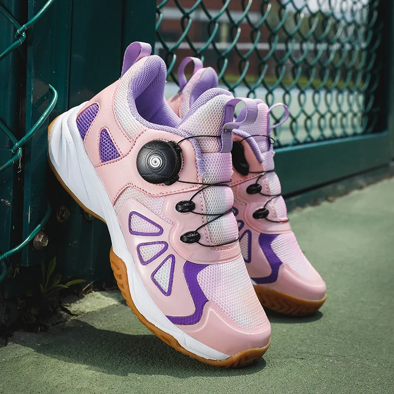 Professional children's badminton shoes boys and girls models breathable shock absorption non-slip wear-resistant training