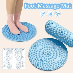 Magnetischer Fußmassagekissen, unentschiedener Teppich für Yoga, Fingerdruckpunktplatte, Muskelrelaxation, Fußpflegewerkzeug, Akupunkturpunktmassage 9 Hauptverkaufsmagnetdecke für Massage - №6