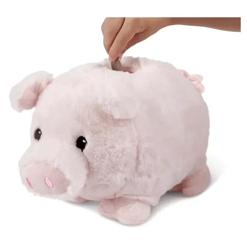Plush Pig Digital Piggy Bank with Sound