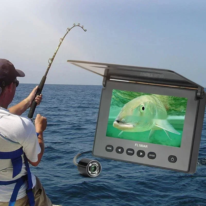 

LUCKY underwater Fish Finder fishing camera Ice Fishing Night vision Camera 4.3" LCD Monitor sport video camera underwater