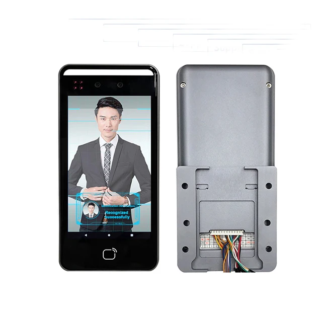 F1 Cloud Server Dynamic Fingerprint Scanner Biometric Access Control Time Attendance Face Recognition System Code Android 9.0