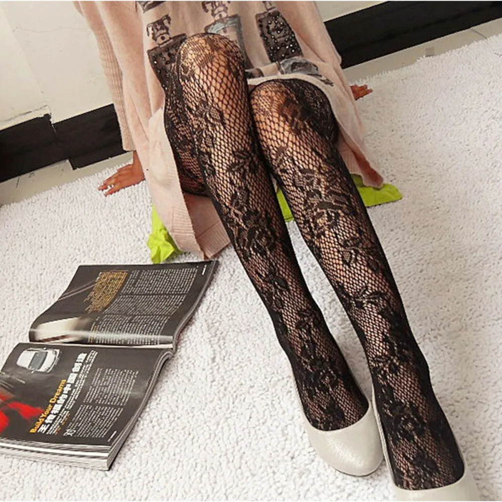 

26 styles Women Sexy Fishnet Pattern Jacquard Leg Warmers Stockings Pantyhose Tights fancy night club 1pcs dww09