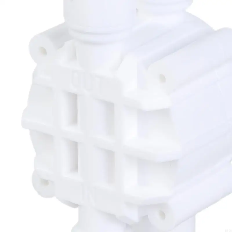 H05E 1/4 Inch Push-Fitting 4-Way Automatic Shut-Off Valves with Quick-Connection Fittings