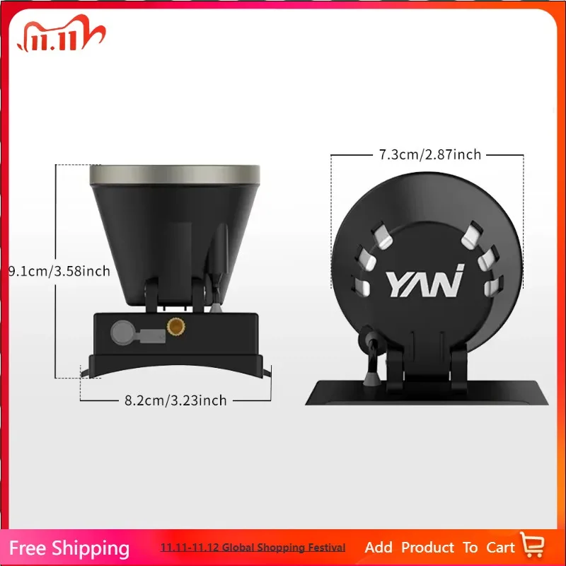 

YN-726U LED Headlamp Portable Rechargeable 3 Lighting Modes Super Bright Flashlight for Outdoor Camping Fishing