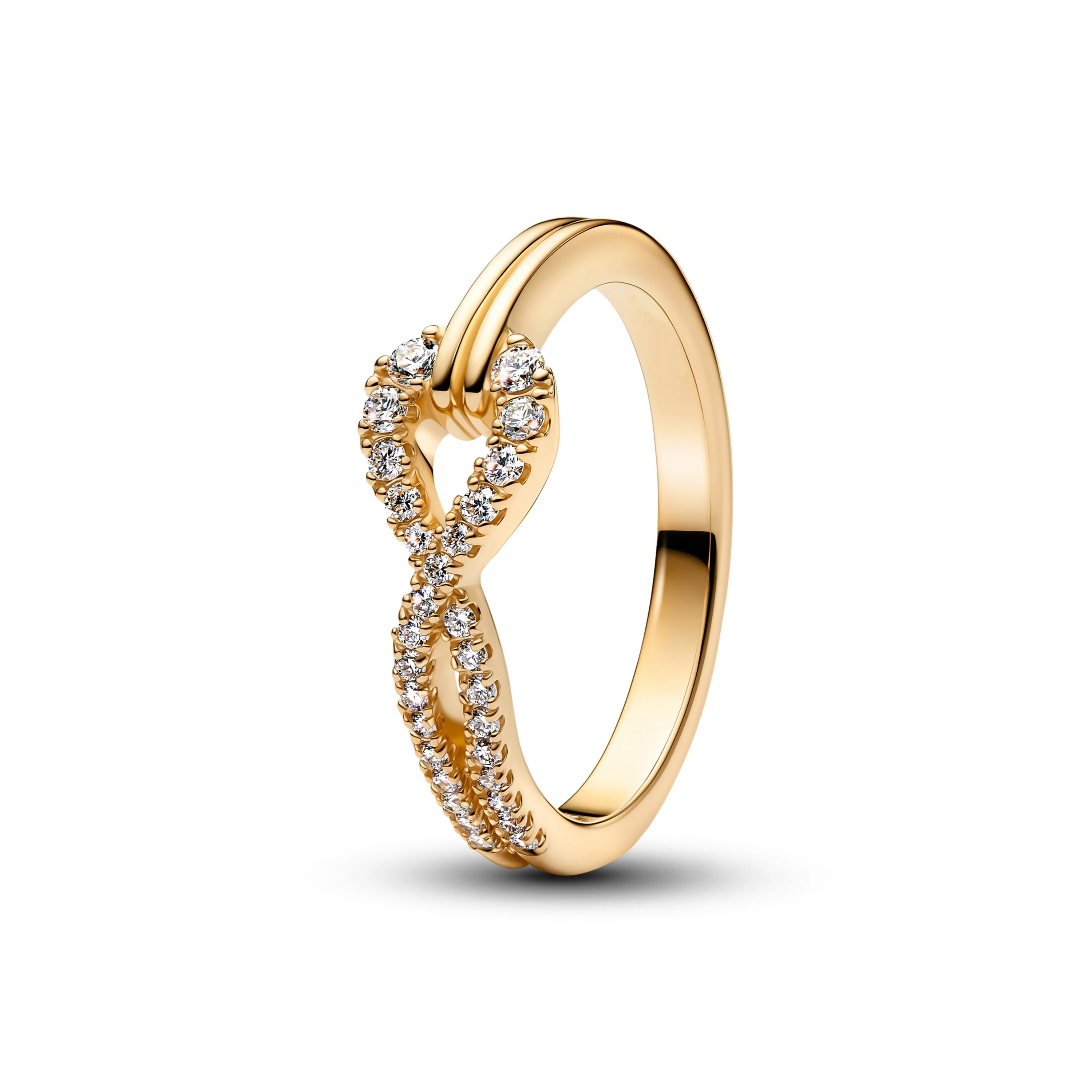 Women's 925 Pure Silver Crown & Bow Zircon Ring, Exquisite Gift
