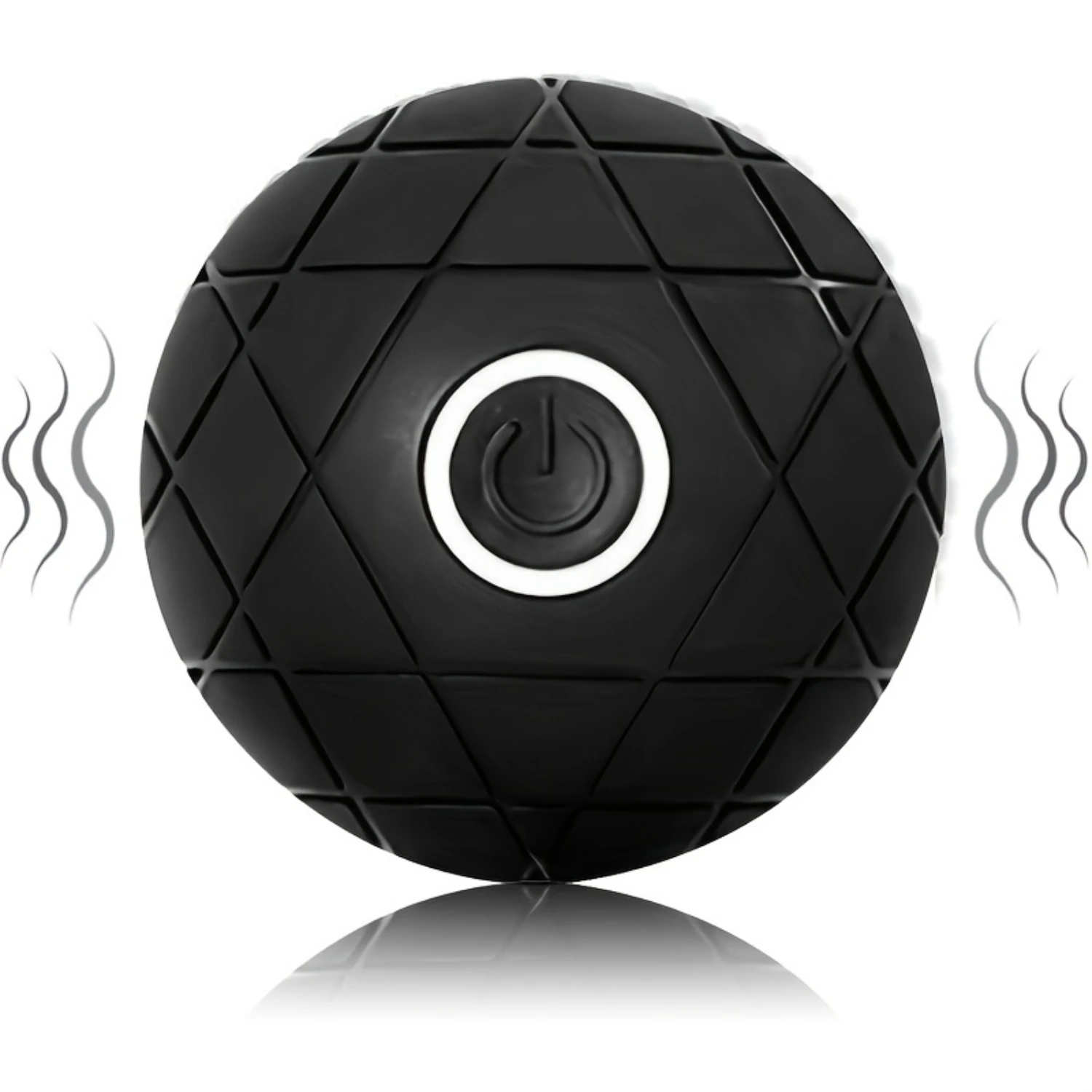 

Восстанавливающий массажный мяч для йоги с 3D-вибрацией — быстрое восстановление мышц, прочный АБС-пластик, сверхпортативный и перезаряжаемый через USB — для включения