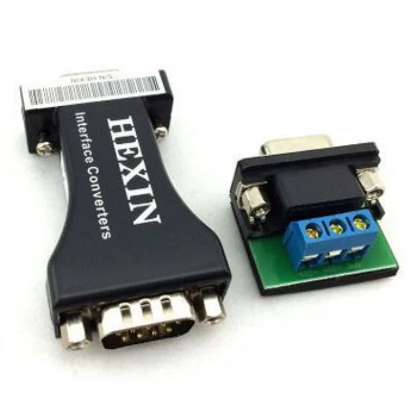 HEXIN RS232 na RS485 Port szeregowy Adapter interfejsu danych konwerter 1.2KM 3-bitowy sprzedaż hurtowa