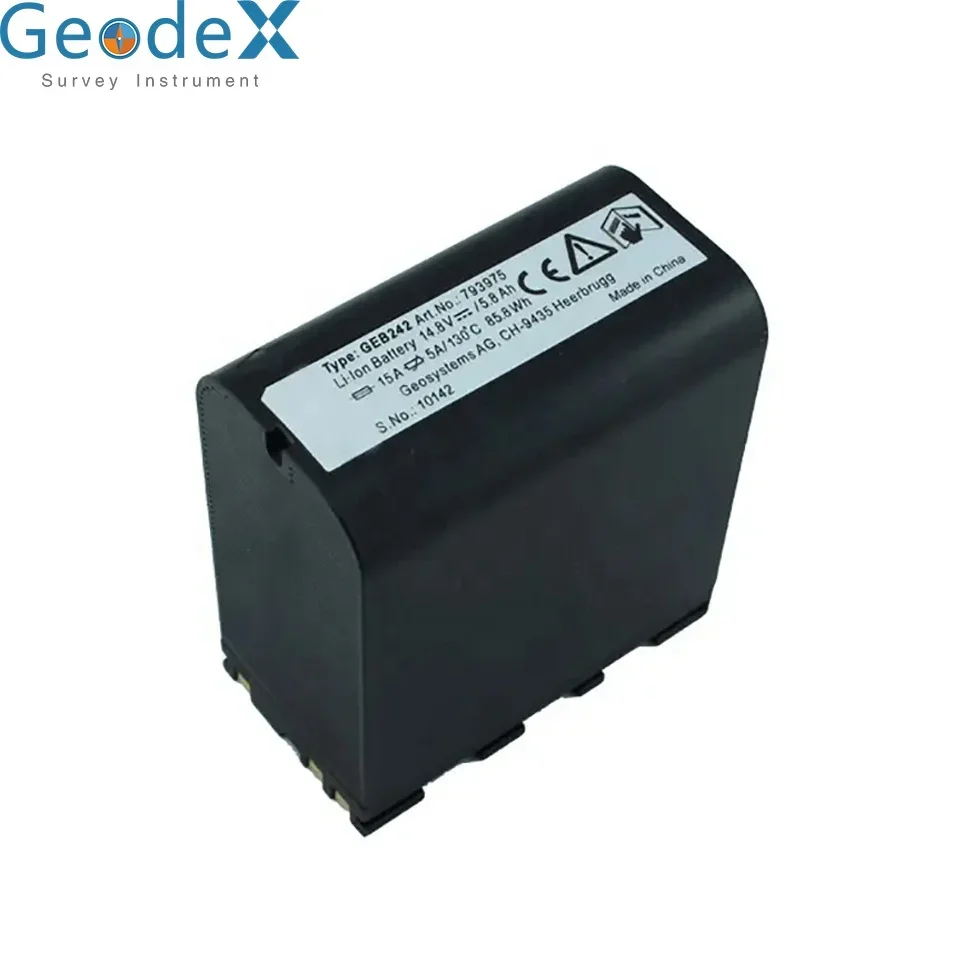 Rechargeable Li-ion Battery GEB242 Surveying Instrument Battery for Ts30/TM30 High Performance