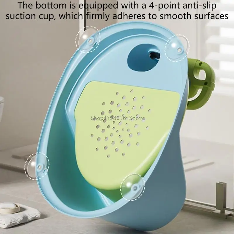 Secure Baby Bath for Infant 6+ Months Slip Resistant Design Shower Chair view 4