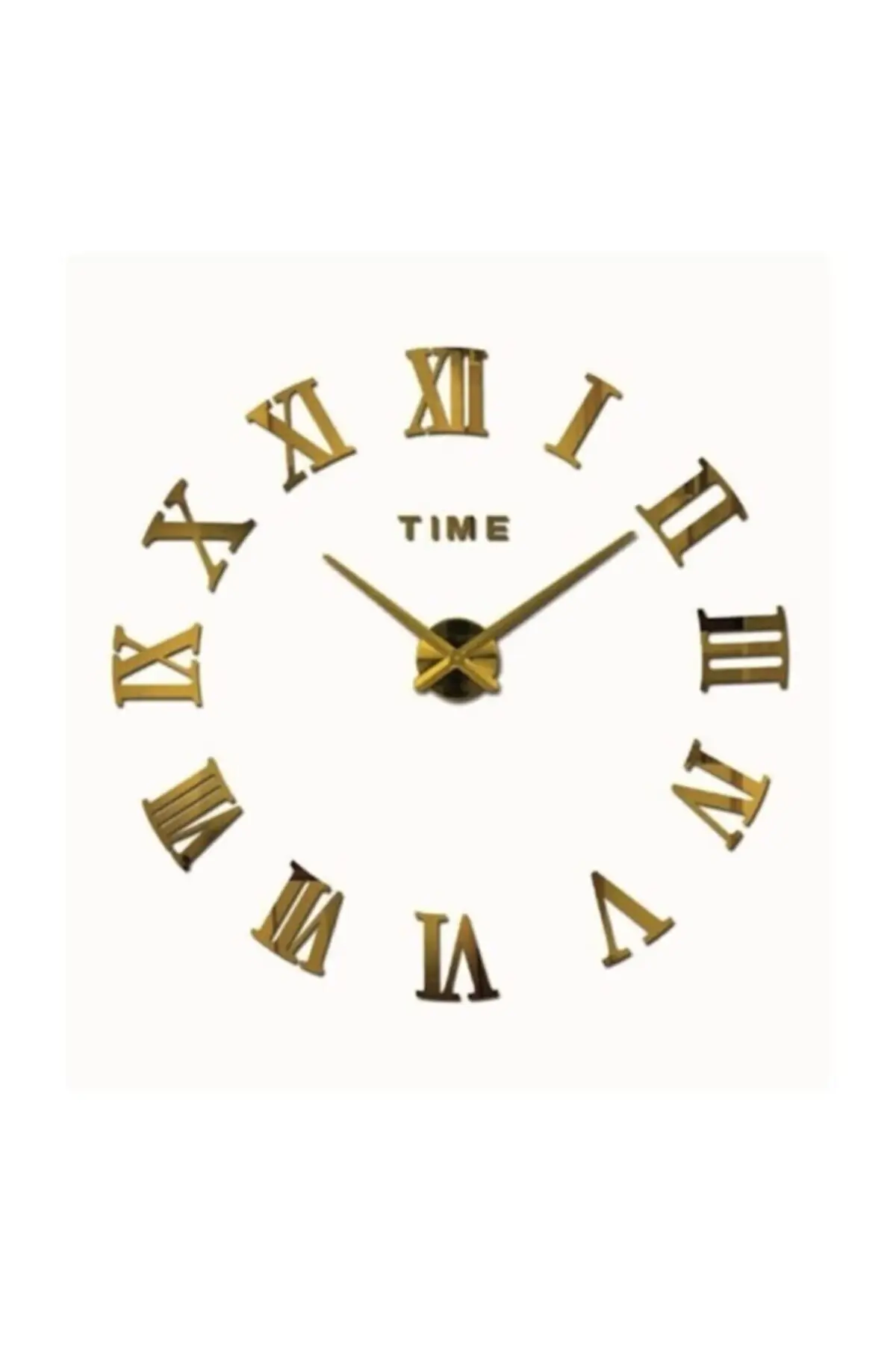 Uras Roman Digit Top Big size Wall Clock 3d Wall Clock Creative Home Decor