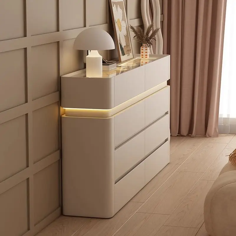 

Ультратонкий шкаф для ювелирных изделий. Боковой шкаф для спальни от пола до потолка. Прикроватный сундук для хранения вещей. Легкая роскошная гардеробная. Ювелирные изделия di.