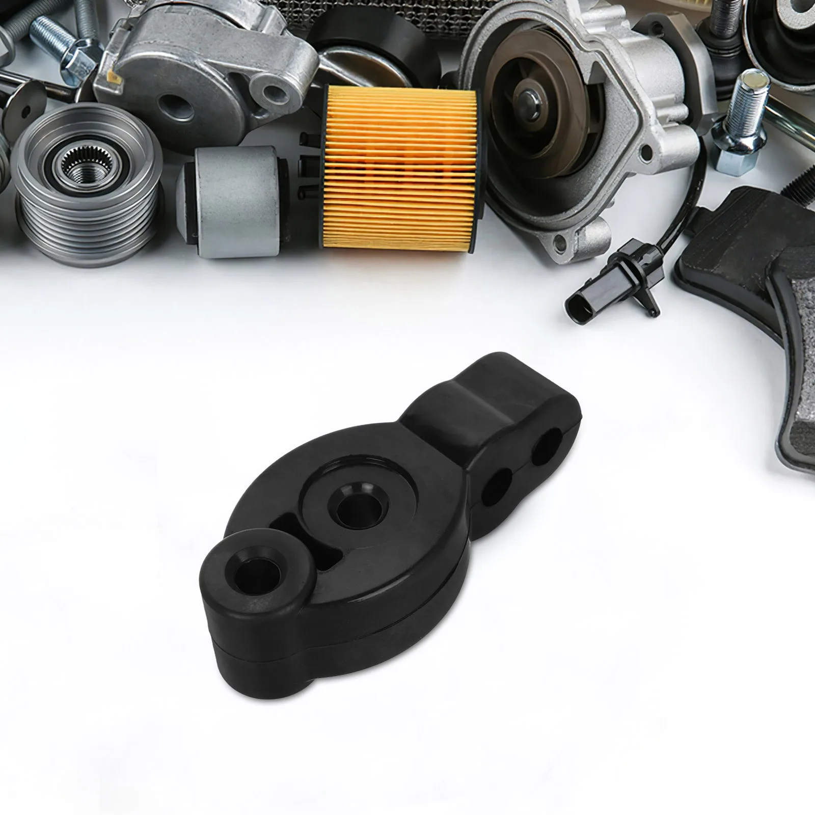 

Universal Exhaust Hanger Rubber Mount Insulator for Muffler System Noise Reduction Vibration Damping Automotive Replacement