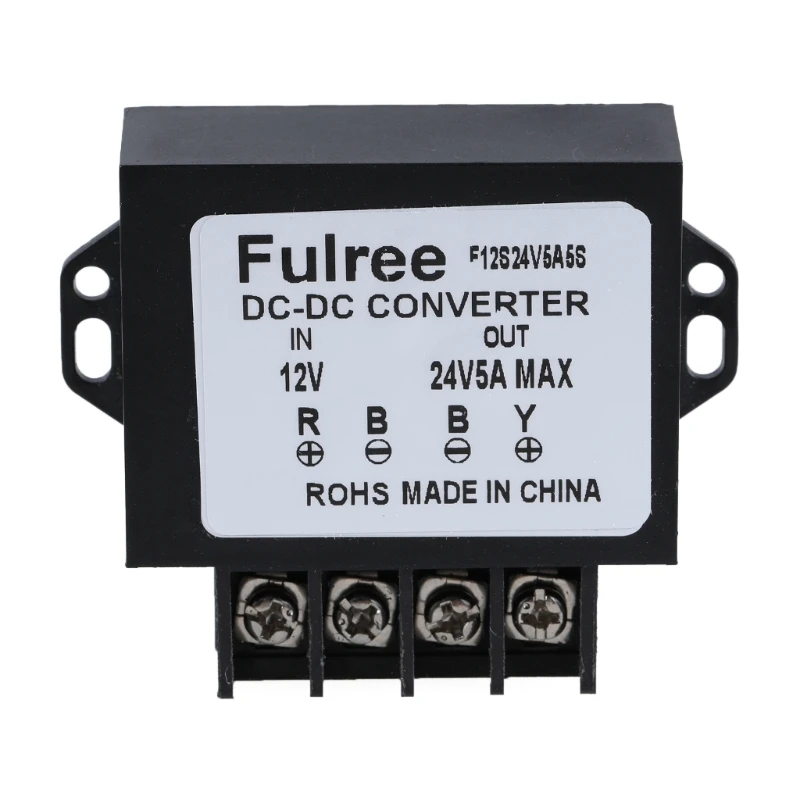 

12v to 24v Converter 5A 120W Step Up Converter Voltages Reducer Waterproof Converter for Truck Vehicle Accessories