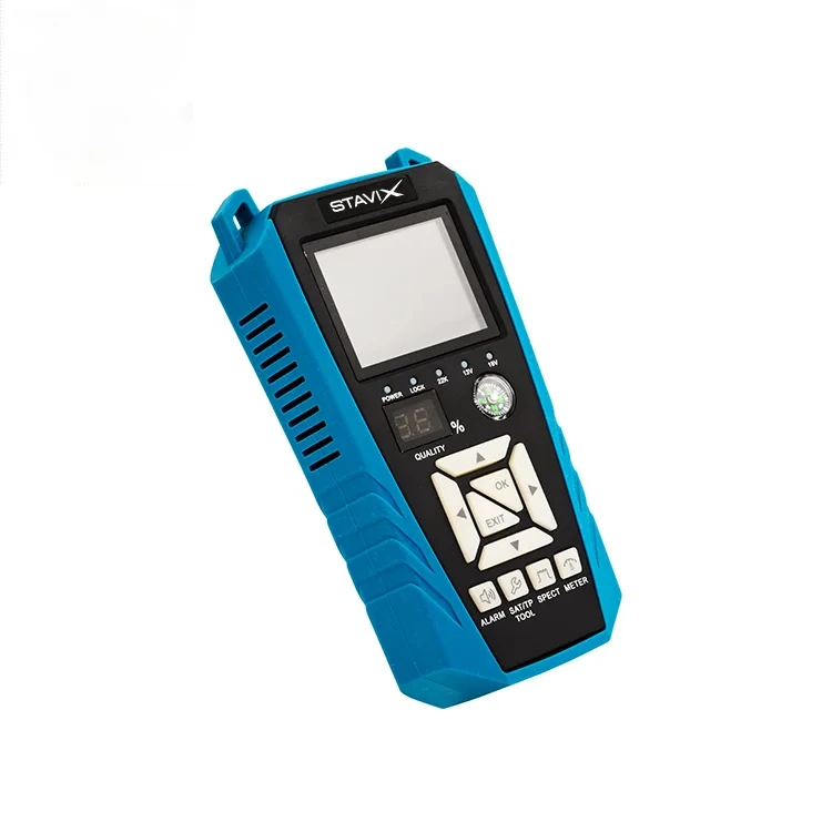 Satellite Finder Digital Signal Meter with 2.4 inch LCD Display & Battery Built-in