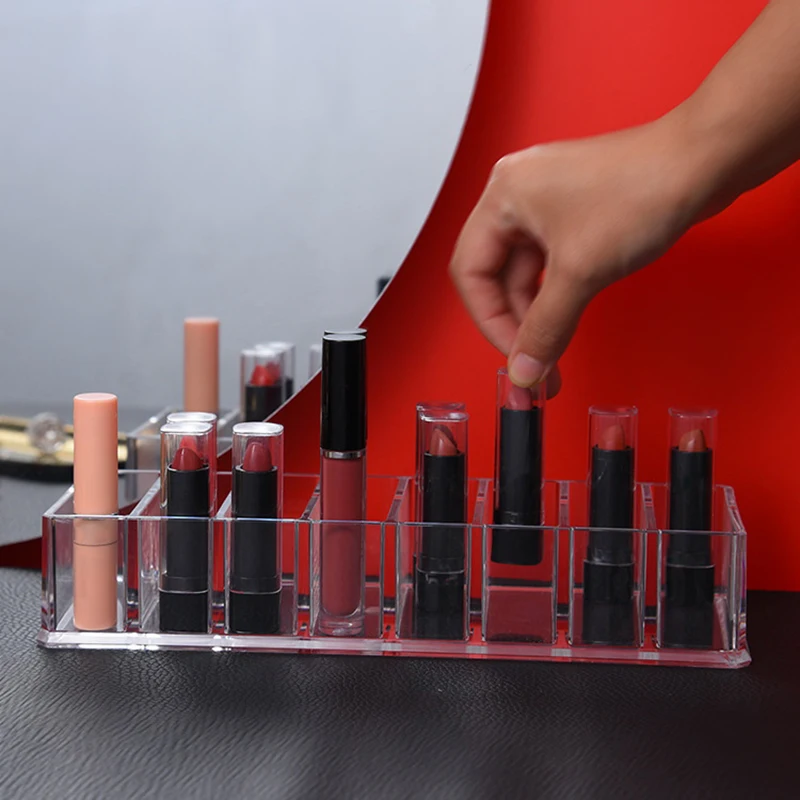 Présentoir de vernis à ongles portable, boîtes en acrylique, étui transparent MELOrganizers, 8 compartiments