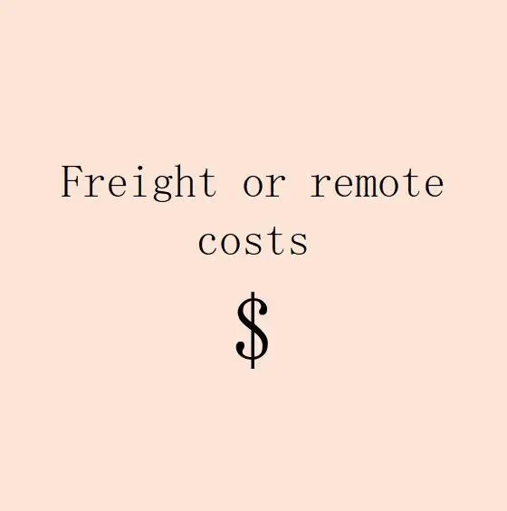 2026 Shipping fee or remote area fees