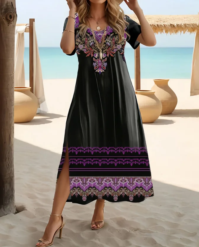 Thumbnail 3 - #67 Trending Plus Size Maxi Dress Right Now