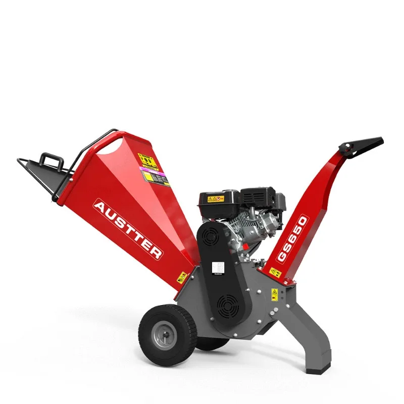 Top Sale Powerful 6.5Hp Gasoline Engine Home Yard Garden Farm Use Portable Shredder Chipping Machine Wood Chipper