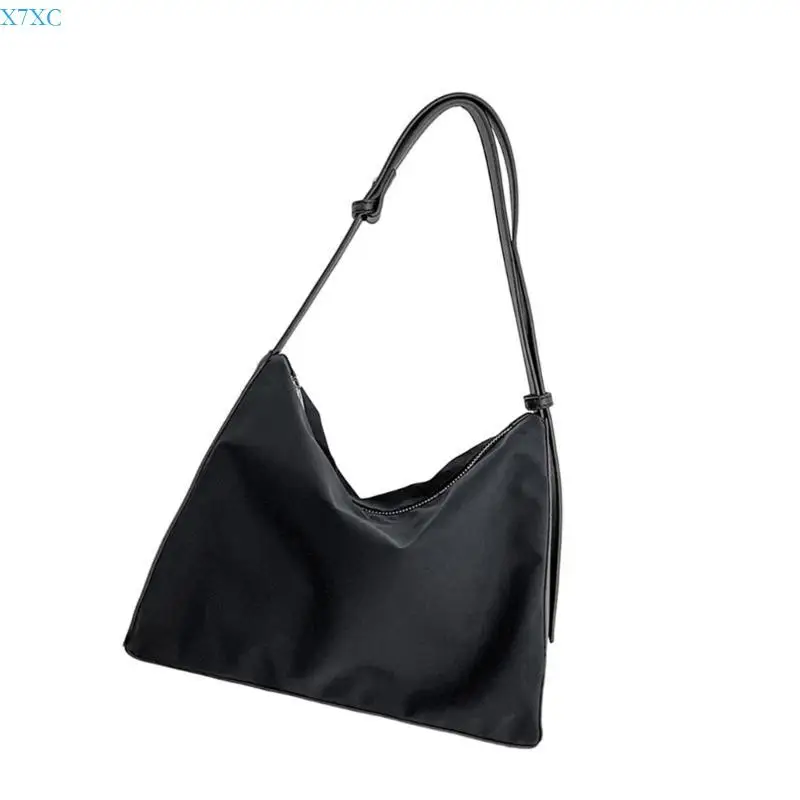 

X7XC Minimalist Nylon Shoulderbag Multiple Pockets Comfortable Strap