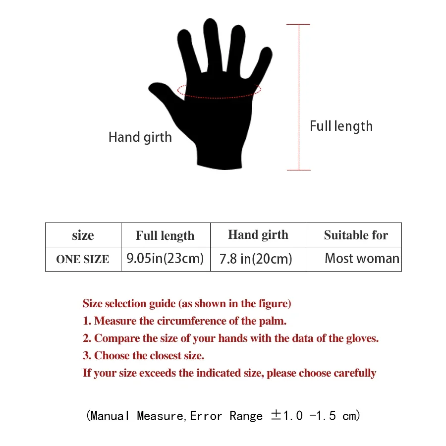 قفازات نسائية شتوية سميكة من القطيفة دافئة من جلد الغزال، قفازات عصرية تعمل باللمس للقيادة في الهواء الطلق، قفازات رياضية لركوب الدراجات