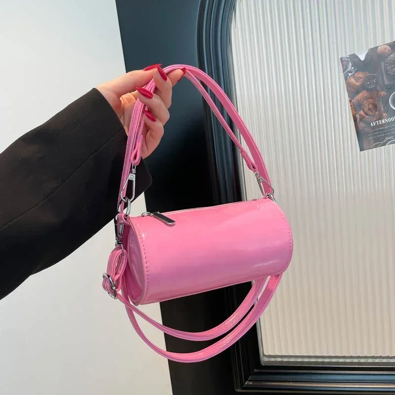 

Fashion Mobile Phone Crossbody Bags Simple Small Square Bag Women's Luxury Designer Handbag Clutch Bag Solid Pu Leather Lady Bag