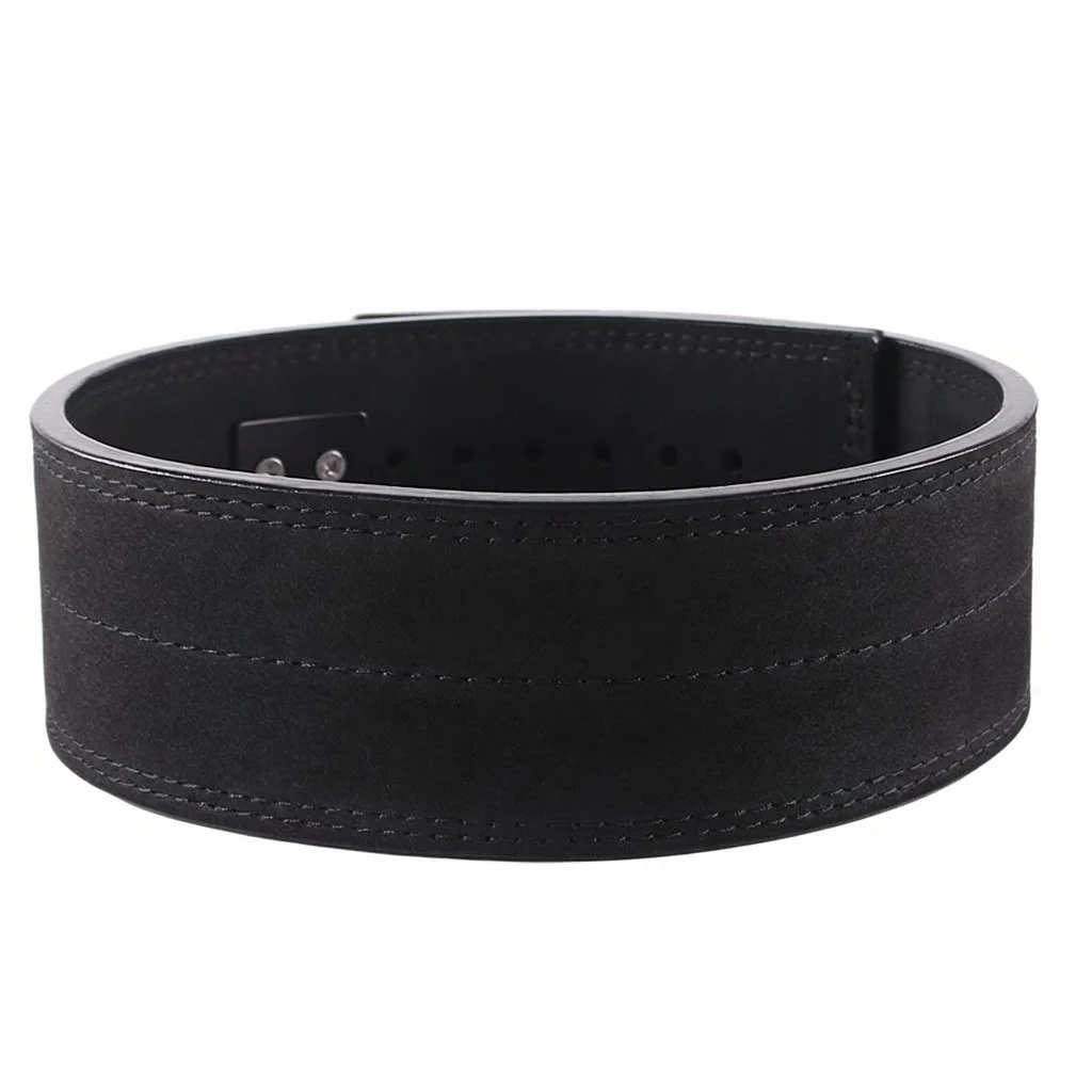 Single row Powerlifting Belt with Lever Weightlifting Barbell Squat Deadlift Strength Training Lumbar Brace for Weightlifting
