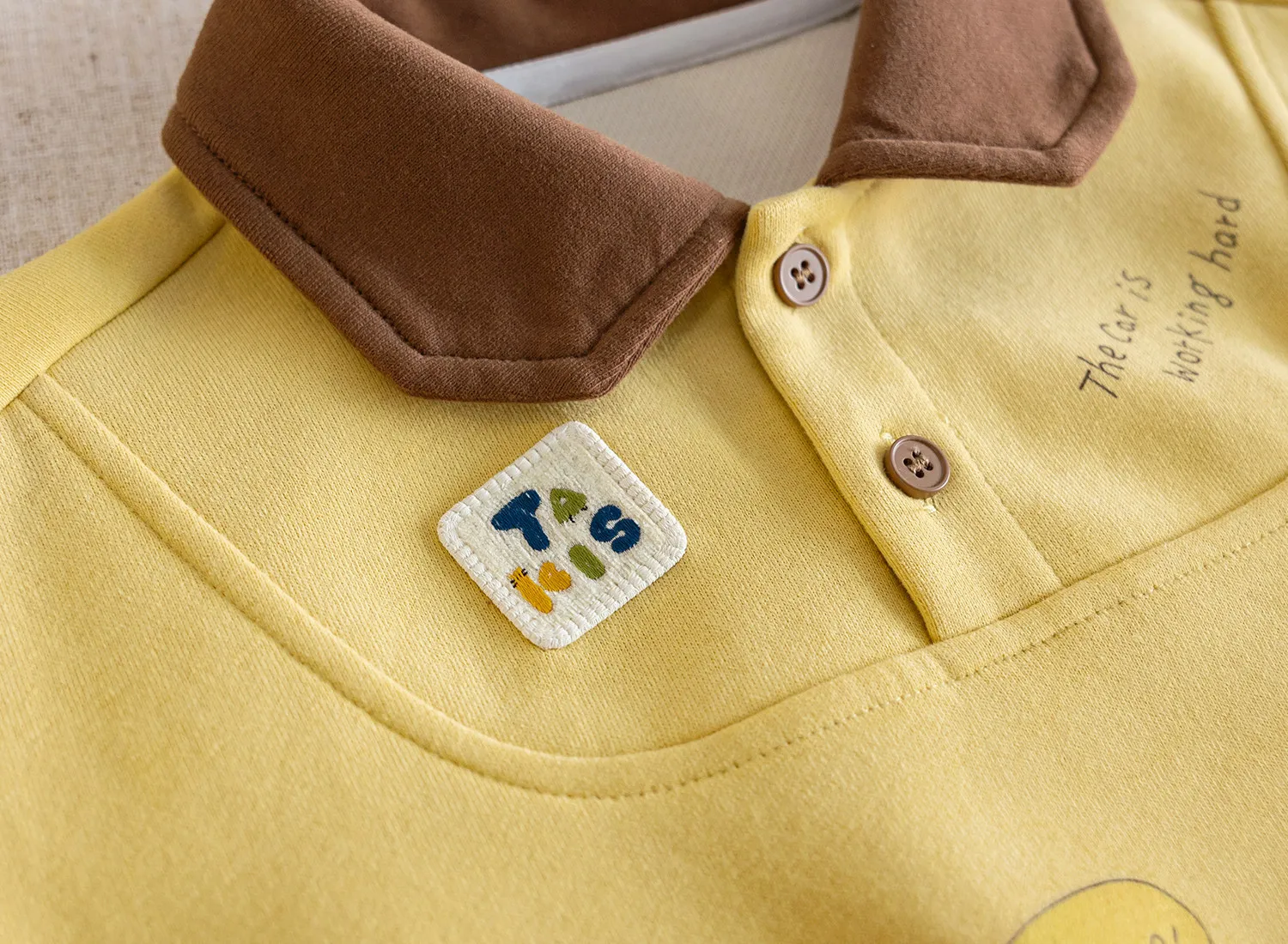 Neues Kinder-Frühlings- und Herbst-Polohemd mit langen Ärmeln, T-Shirt mit Cartoon-Motiv, bequemes Baumwoll-Unterhemd für Mädchen und Jungen, Baby – Detail 8
