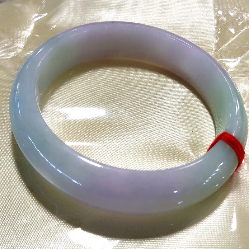 

Certified Burma Jade Bangle Women Healing Gemstone Fine Jewelry Genuine Myanmar Grade A Jadeite Purple Jade Bangles Bracelets