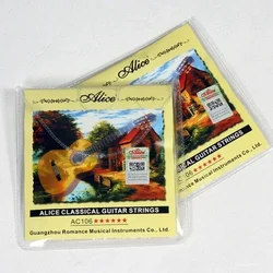 NEW Alice Classical Guitar Strings Clear Nylon Strings Electric  Guitar Amplifier  Picks  Guitar Accessories