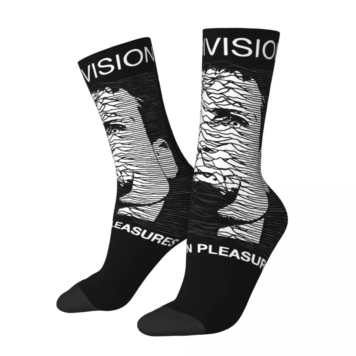 

Happy Funny Men's Socks Harajuku Joy Division Sock Sport Women Stockings Spring Summer Autumn Winter