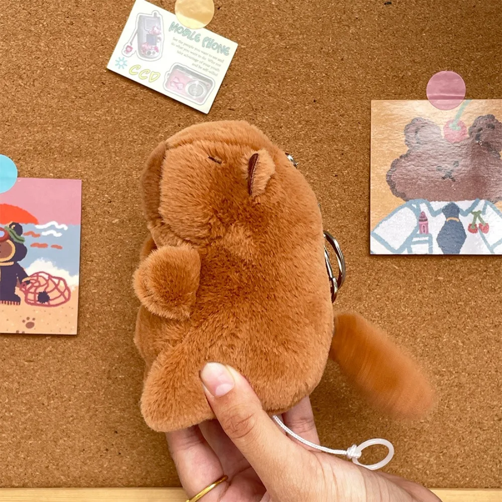 Schattige Meerdere Stijlen Capybara Pop Kindercadeau Verjaardagscadeau Pluche Speelgoed Knuffels Accessoires Capybara Hangende Kinderen