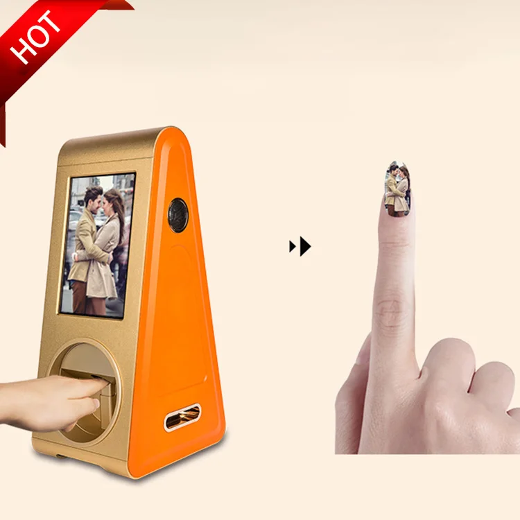 

2025 the Latest Portable DIY Nail Printer Automatical Digital Art Nail Printer Machine Print Image on Nails With CE