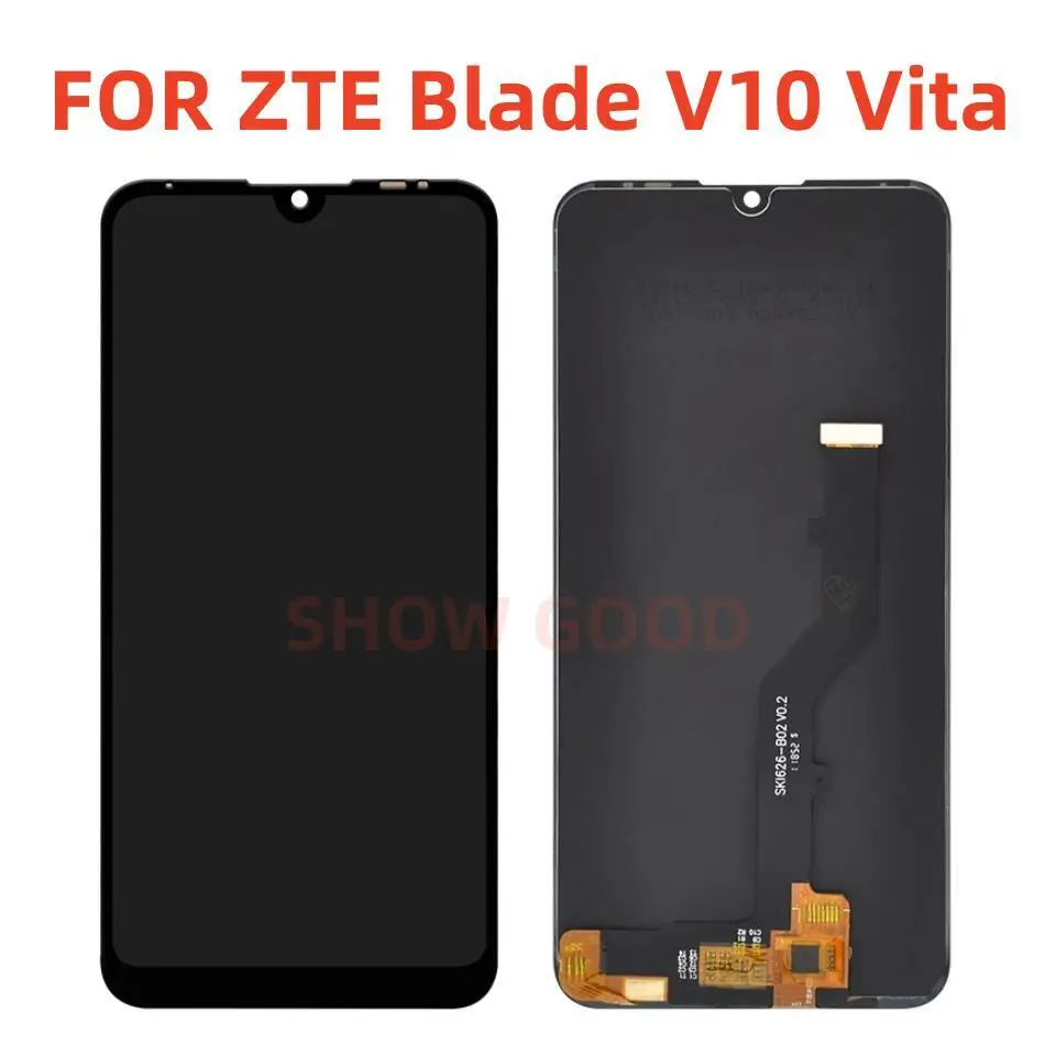 6.26inch For ZTE Blade V10 Vita LCD Display and Touch Screen Digitizer with frame For ZTE Blade V 10 Vita LCD Screen