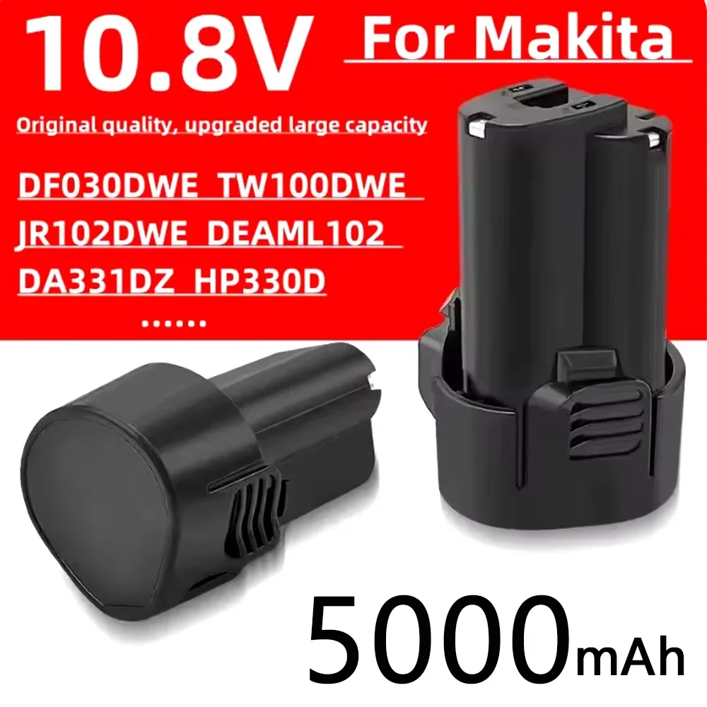 

5000mAh For makita 10.8V/12V Li-ion Rechargeable Battery for BL1013 BL1014 BL1013 BL1014 LCT203W 194550-6 194551-4