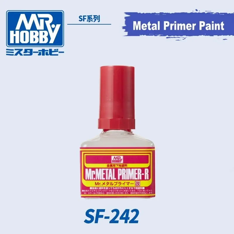 

Mr.Hobby Metal Primer Paint SF242 Surface Base Primer for Military Model Painting DIY Hobby Tools Accessory