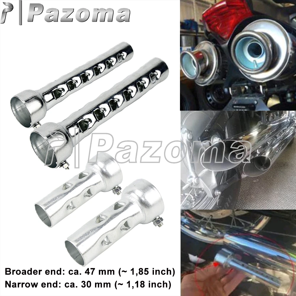 Universal motocicleta escape pode defletor, silenciador removível, BMW, Yamaha, Harley Touring, Sportster XL 883, Dyna, Drag Pipe