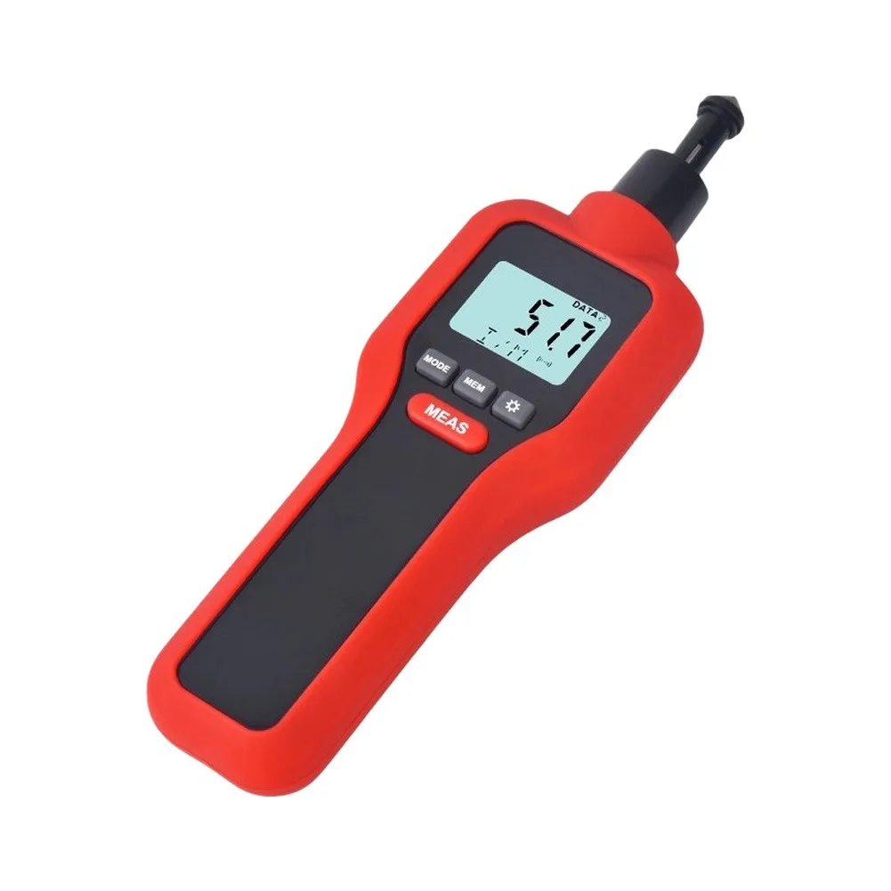 HT-522 Tachometer Designed for Motor Testing Fan Analysis and Industrial Maintenance with Backlit LCD and Fast 0. Sampling