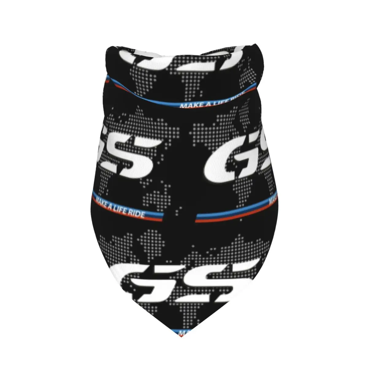 Make A Life Ride GS Motorcycle Adventure Pet Triangle Bibs Dogs Cats Scarf Neck Decor Polyester Map Pet Bandana Pet Accessories