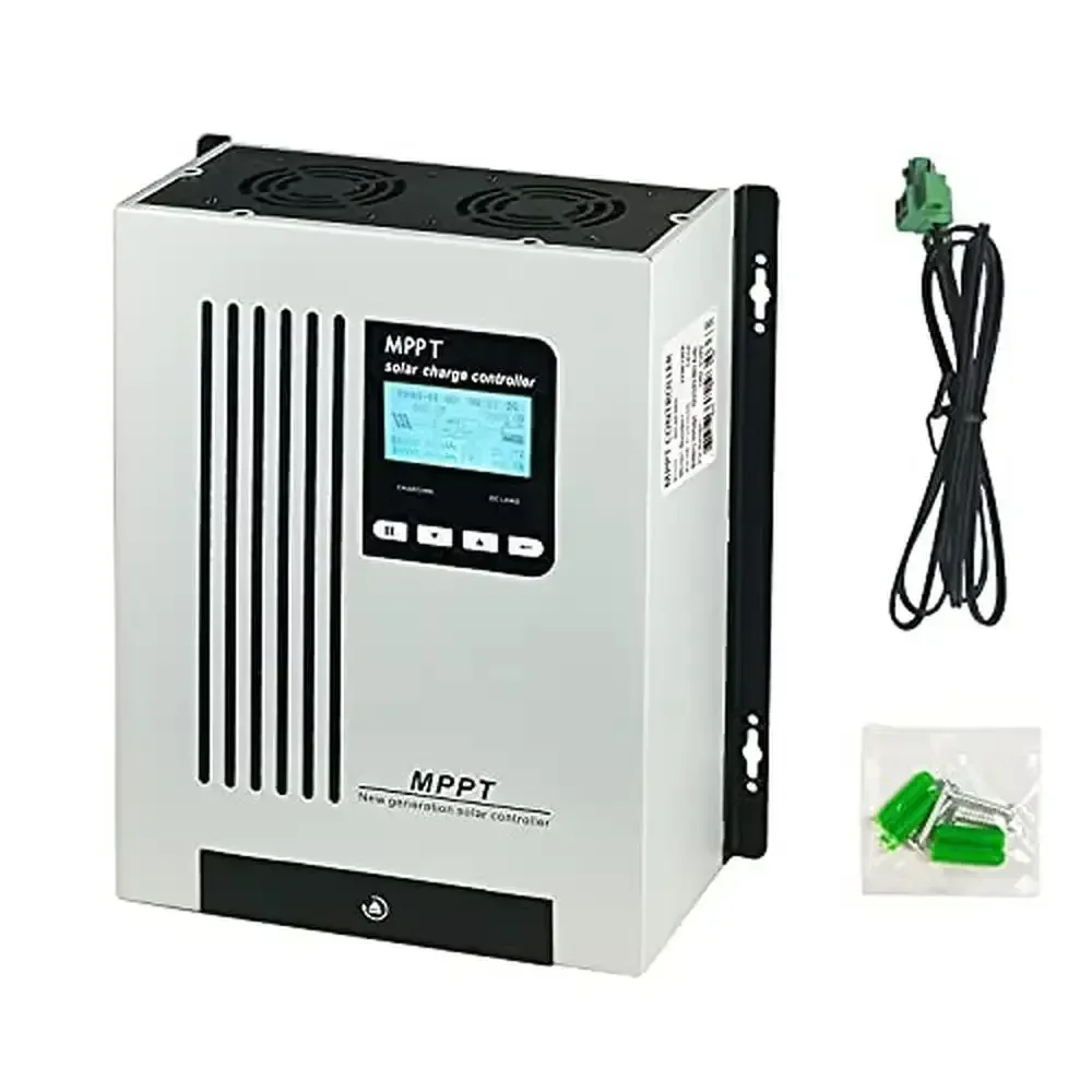 Solar Power Charge Controller MPPT 6600W 48V 120A Dead Battery Reactivation Support DC150V PV Lead Acid Sealed Gel AGM Off-grid