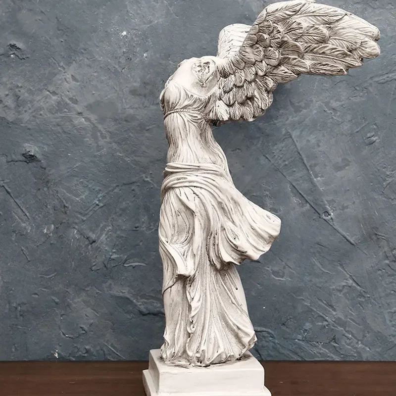 European Decoration Craft Office Ornament Home Furnishing Desktop Fairy Figurines God Statue Resin Goddess Statue