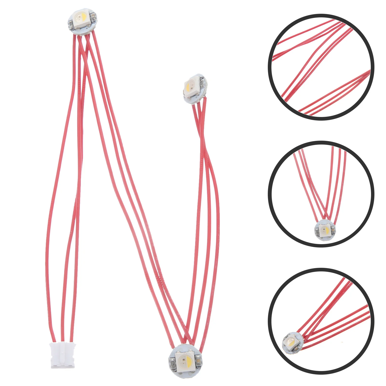 Pannello LED Rgbw Pulsante stampante 3D Modulo Pcb Striscia luminosa terminale Ptfe per aggiornamento accessorio di stampa 3D