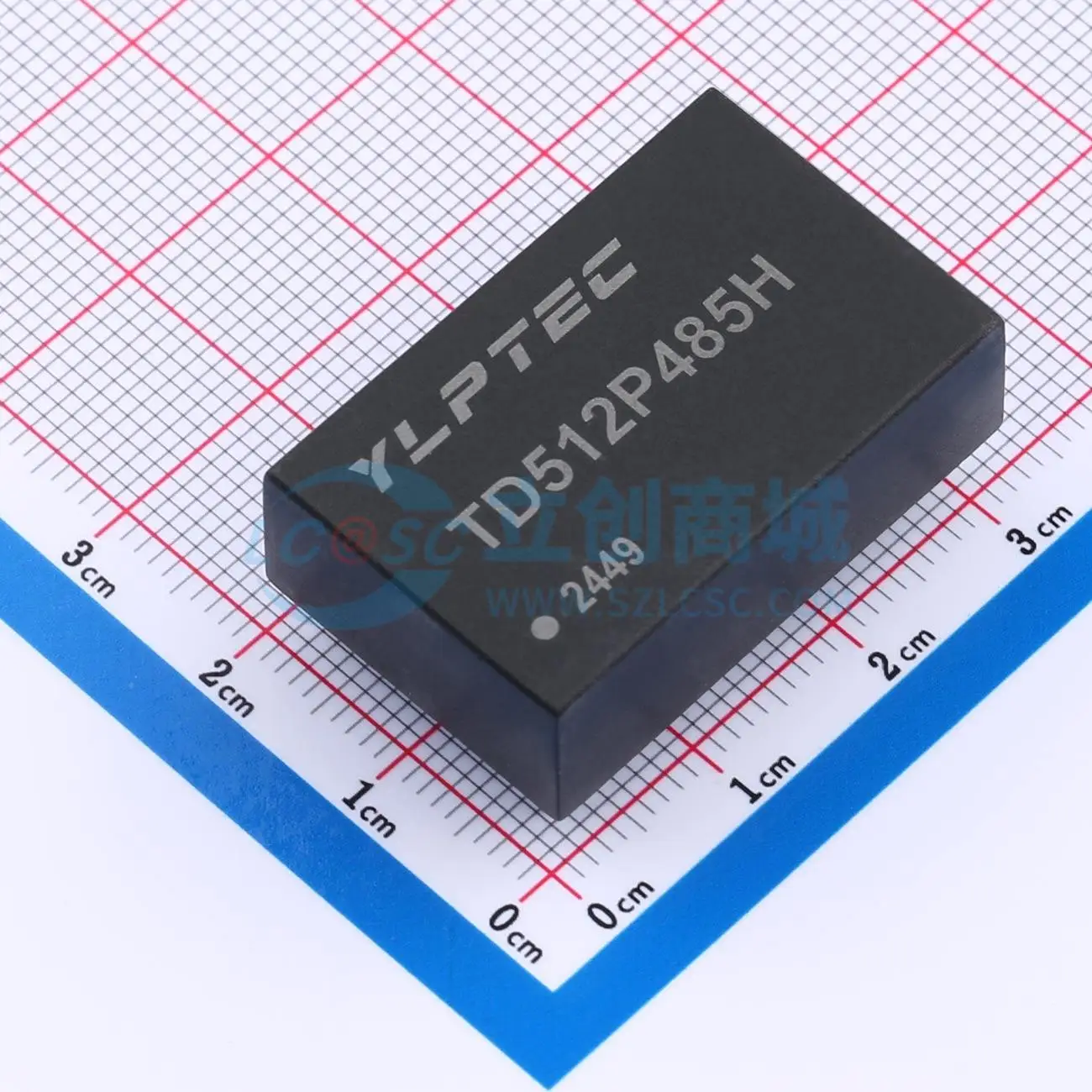 2pcs TD512P485H DIP 31.8x20.3mm 200Kbps isolated 4.75V 5.25V RS485 Serial Communication Module for Smart Home System