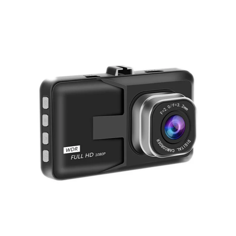 Full HD 1080P Dual Lens Dash Cam Front Rear Vehicle Black Box Car DVR Video Recorder With Night Vision Driver Recorder In Black