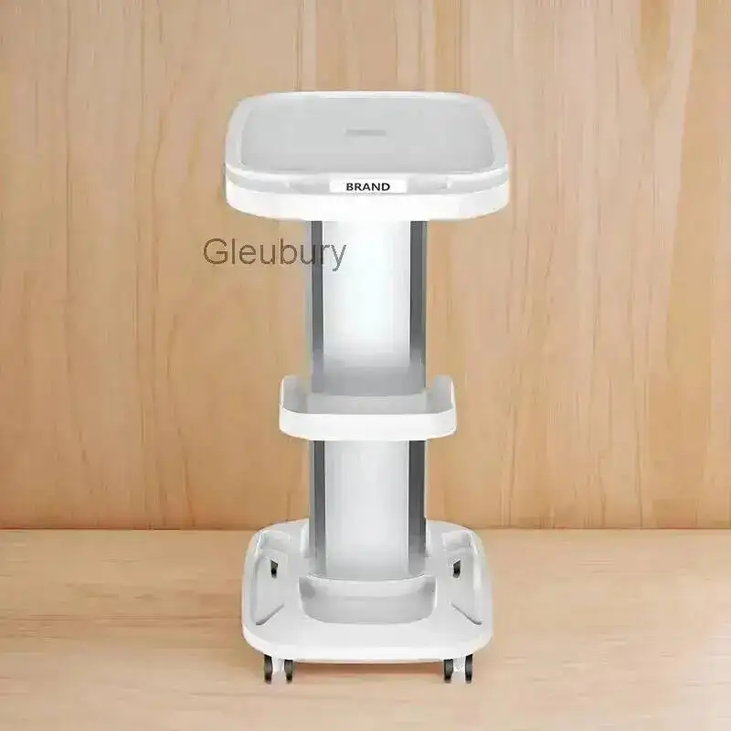 Mobile Beauty Storage Salon Equipment Tool Cart Cart Skin Management Nail Art Embroidery Small Bubbles Chariot Instrument