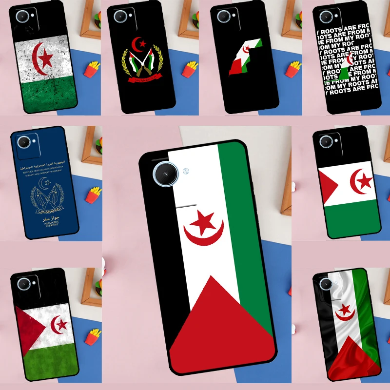 Western Sahara Flag For Realme 11 9 10 Pro Plus GT Neo 5 3 2 T C11 C15 C21Y C25s C30 C31 C33 C35 C55 Phone Case