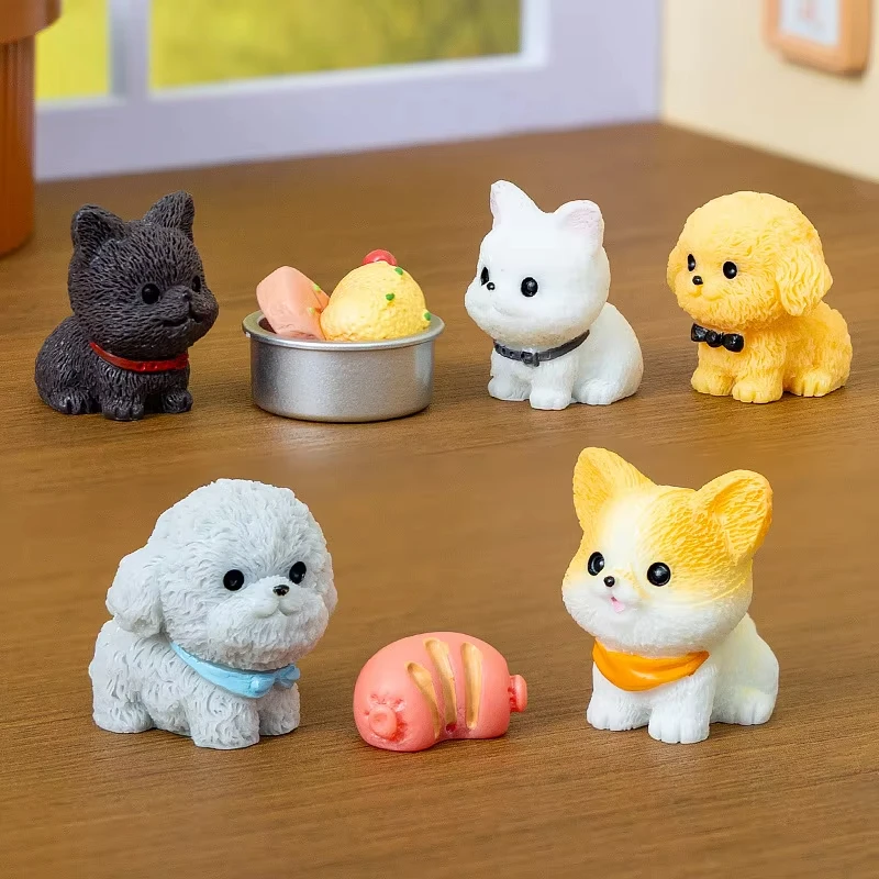 12/14pcs Cute Simulation Dog P - First Bonsai Garden 评论和价格