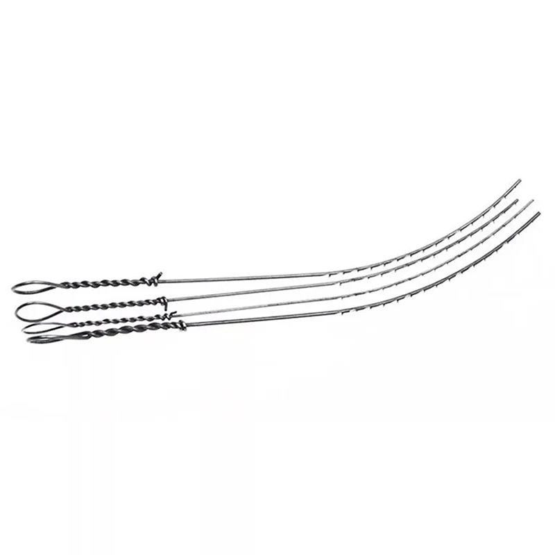 Crochets de retrait multifonctionnels en acier inoxydable, 10 pièces, visibles, outil manuel de bricolage, ensemble de choix de serrure, fournitures extracteur de clé