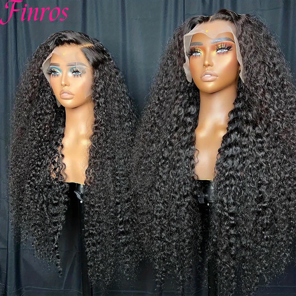 

30 40 Inch Water Wave Curly Lace Front Wigs 13x4 13x6 HD Deep Wave Lace Frontal Wig Transparent Human Hair Wigs For Women 250%