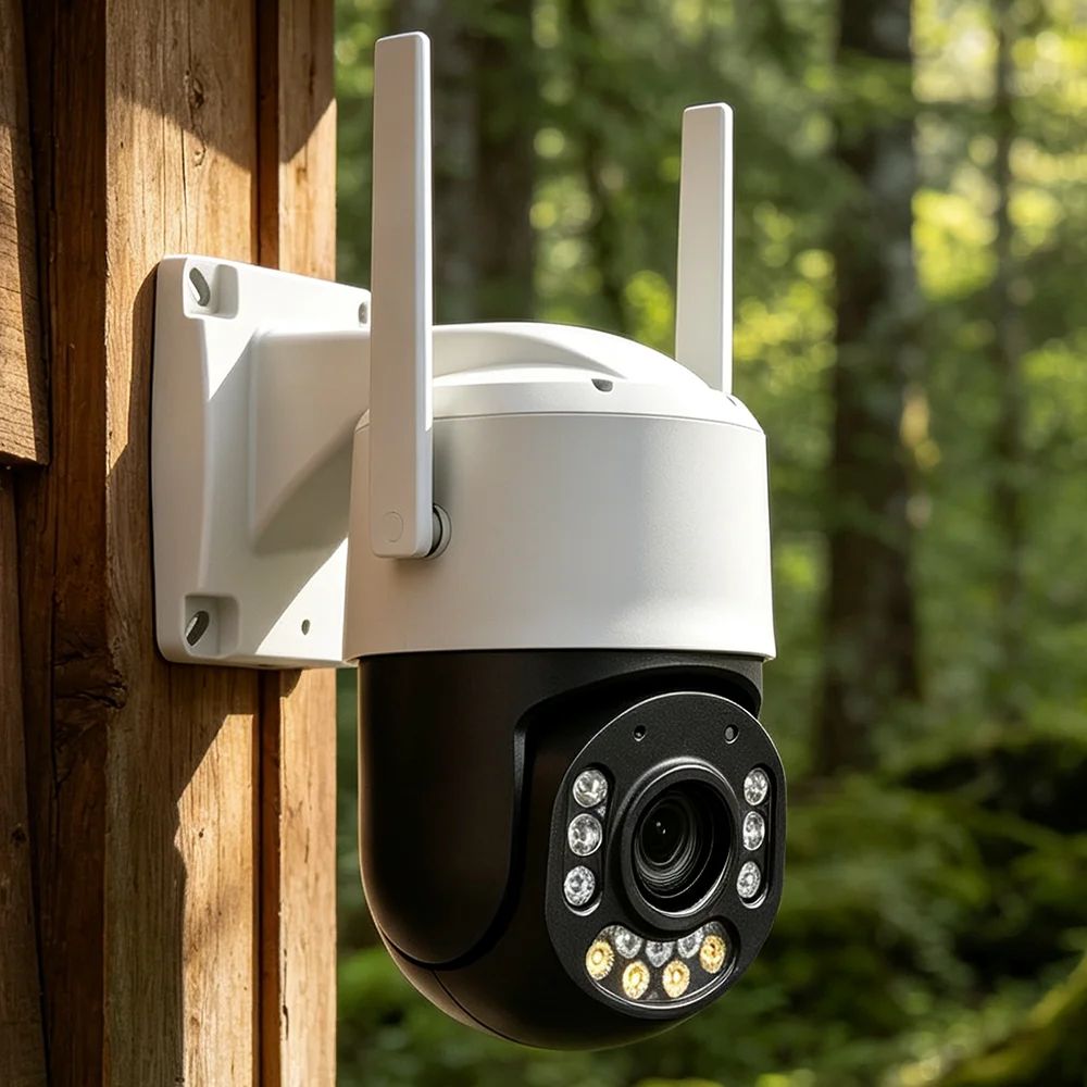 8MP 4K Outdoor 30X Optical Zoom Security Camera WiFi POE Humanoid Vehicle Auto Zoom Tracking Color Night Vision Metal PTZ IP Cam